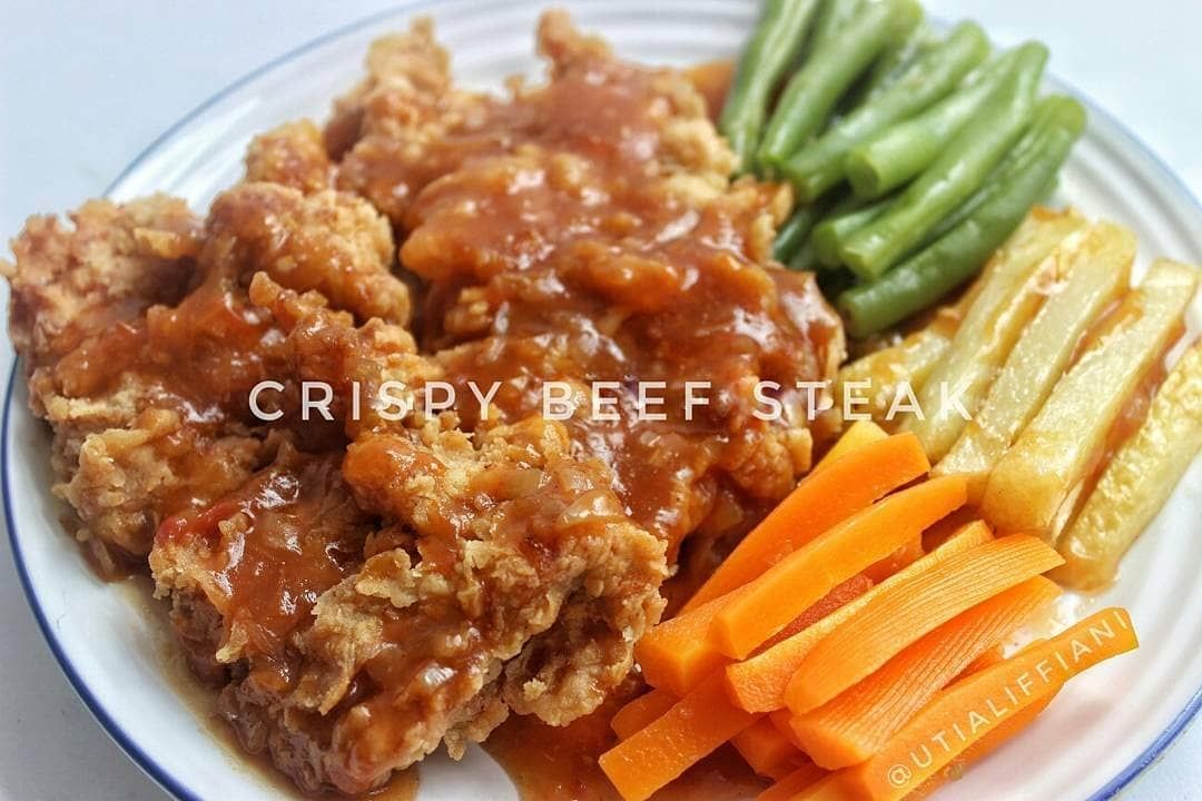 Cara Membuat Steak Daging Crispy Anti Gagal, Gurih dan Juicy!