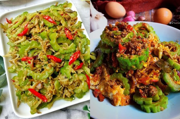 6 Resep Olahan Sayur Pare yang Enak dan Tidak Pahit, Mudah!