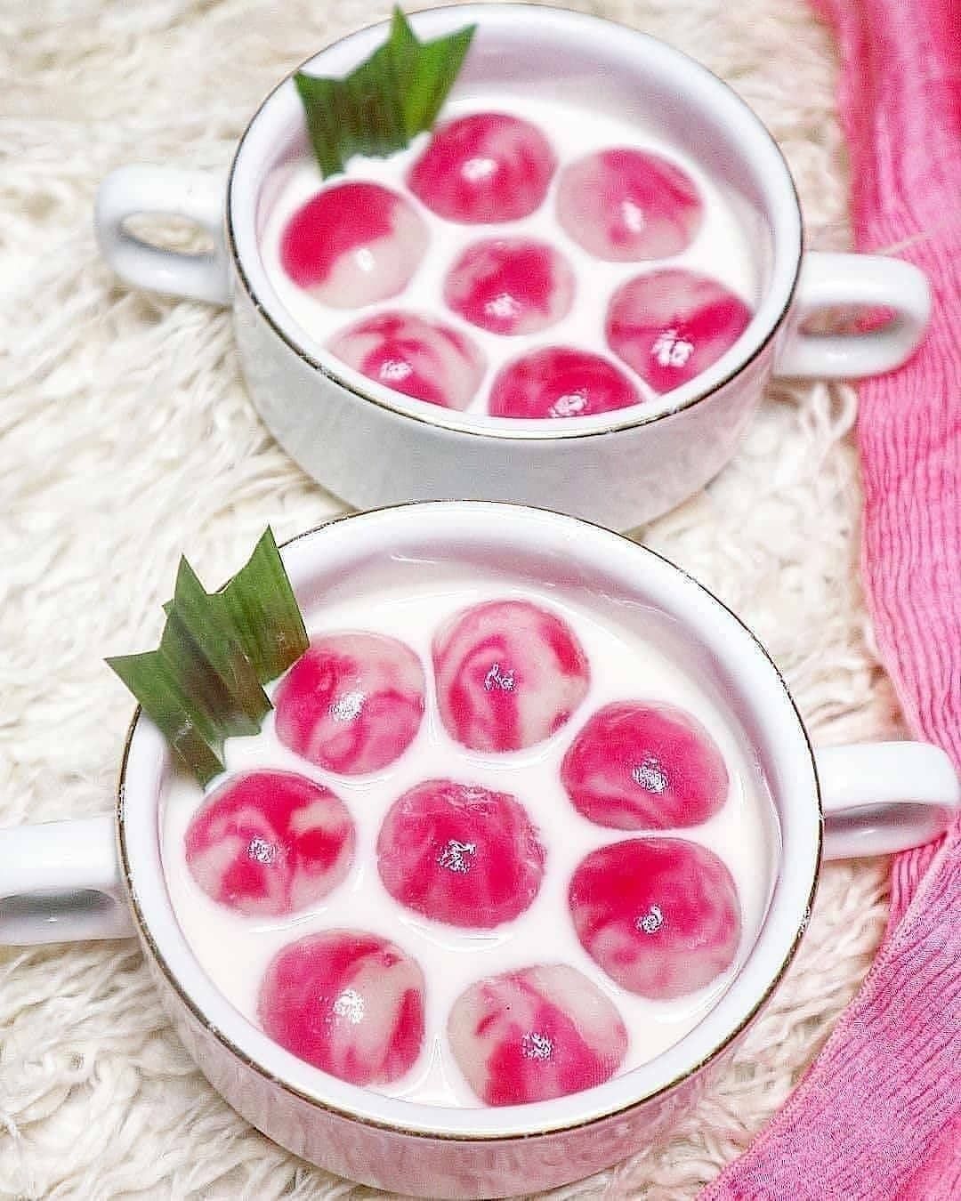 Cara Membuat Wedang Ronde Marble Susu, Lembut dan Manis! 