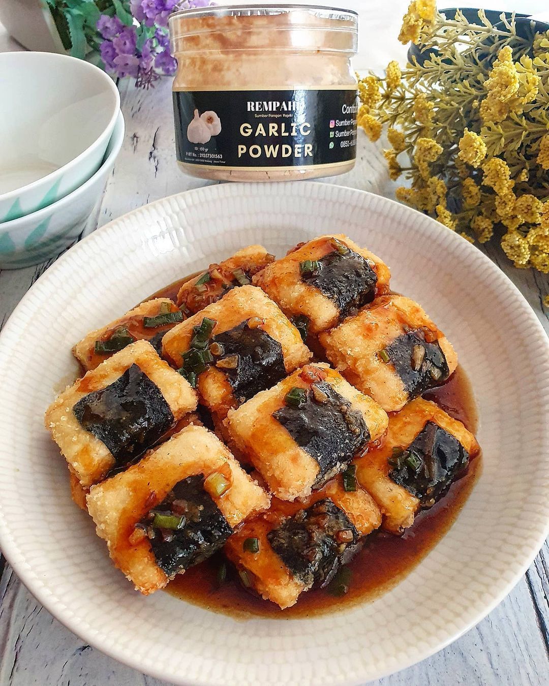 Cara Membuat Tahu Nori Siram Renyah dan Berempah, Ini Resepnya! 