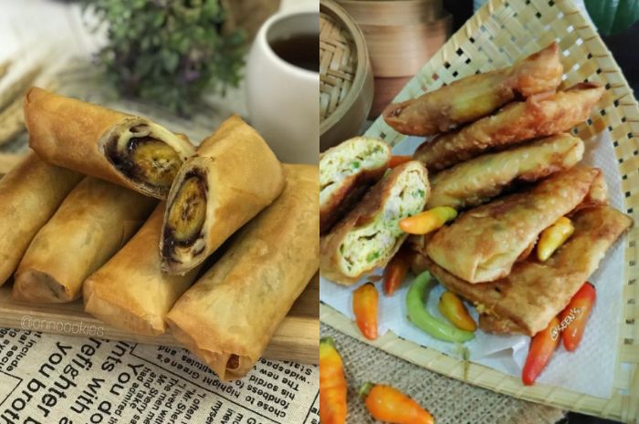 4 Olahan Kulit Lumpia Goreng yang Kekinian, Manis dan Gurih!