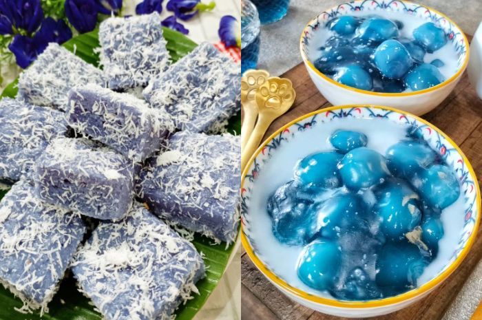 6 Olahan Kue dan Makanan dari Bunga Telang, Resepnya Mudah!