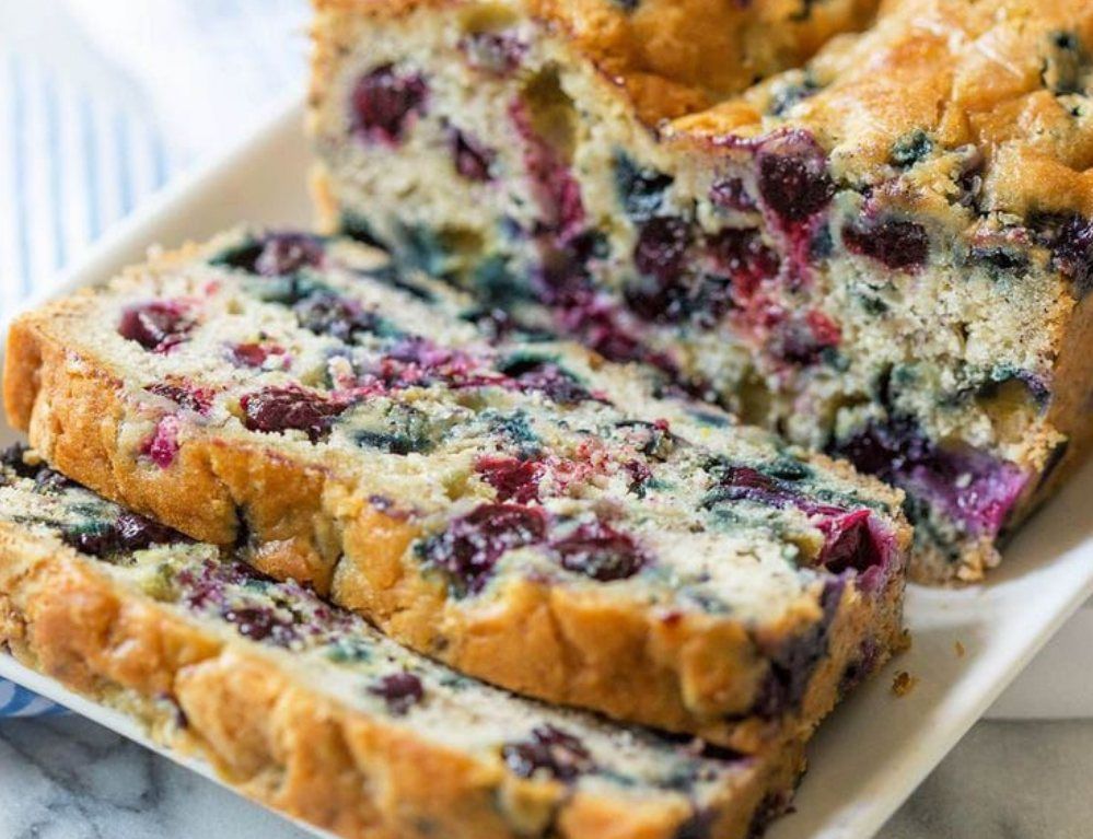 Resep Roti Pisang Blueberry: Camilan Sehat Penuh Rasa dengan Tekstur yang Lembut