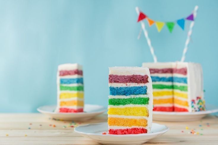 Resep Bolu Pelangi Kukus Lembut untuk Kue Ulang Tahun Anak