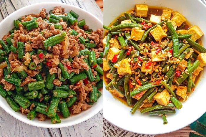 6 Resep Tumis Kacang Panjang Sederhana ala Restoran, Lezat!