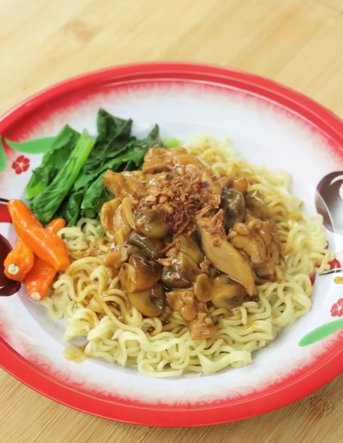 Begini Resep Bikin Mie Ayam Jamur Pakai Indomie