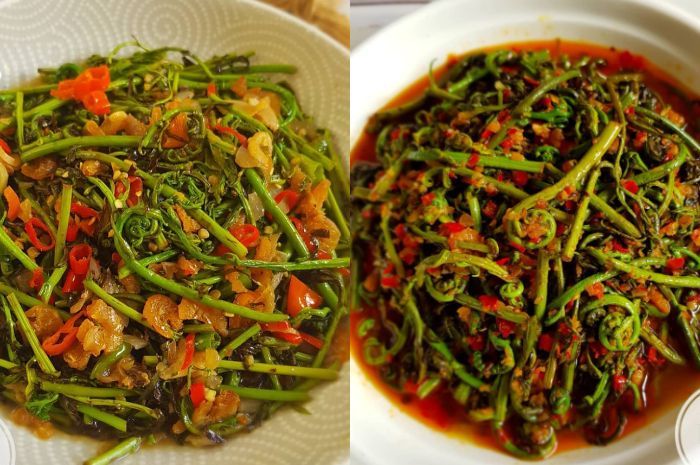 7 Resep Tumis Pakis Enak ala Restoran, Cara Buatnya Simpel!