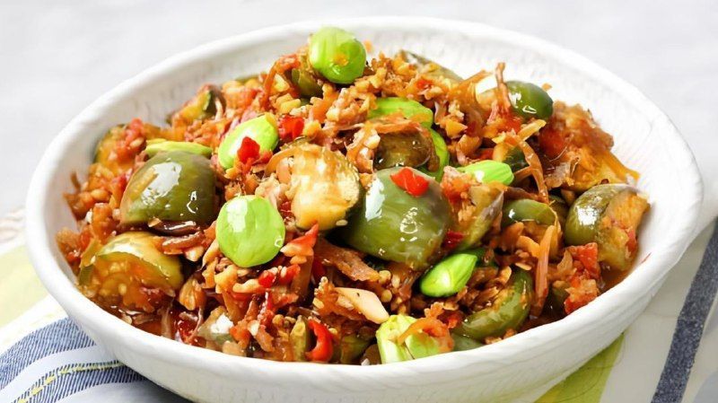 Resep Tumis Terong Teri Pedas yang Gurih dan Nikmat