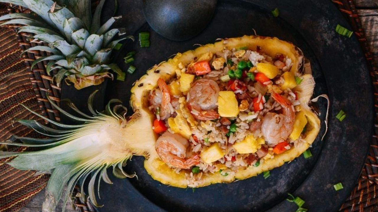 Resep Nasi Goreng Nanas ala Thailand, Hidangan Lezat dan Segar yang Mudah Dibuat