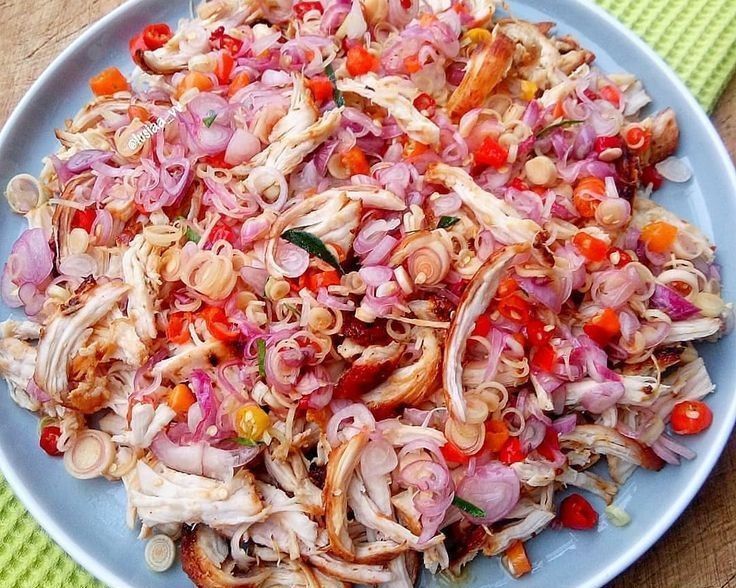 Resep Ayam Suwir Sambal Matah yang Lezat dan Mudah Dibuat