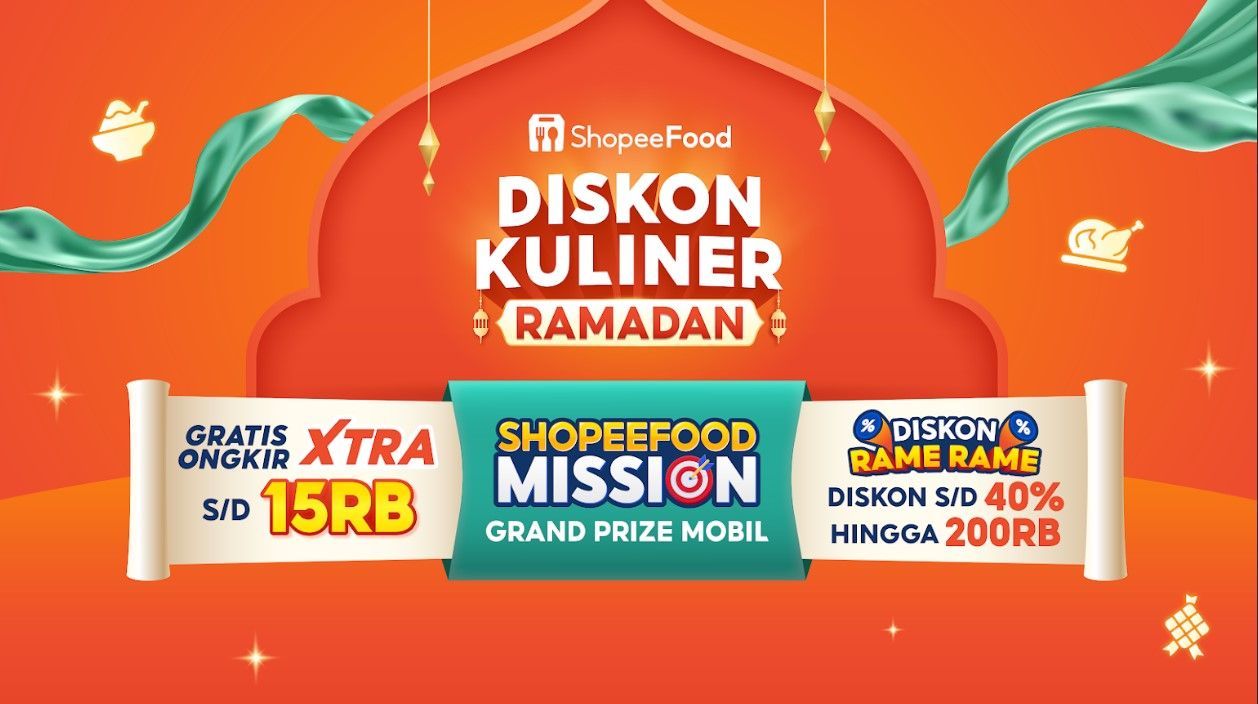 ShopeeFood Hadirkan Diskon Kuliner Ramadan, Buka Puasa dan Sahur Makin Hemat hingga 40 Persen
