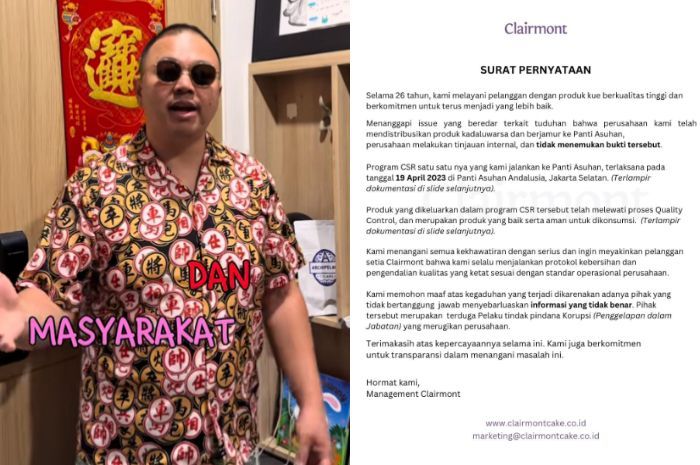 Kronologi Konflik Codeblu dengan Toko Roti Clairmont hingga Berujung Kena Boikot di Media Sosial