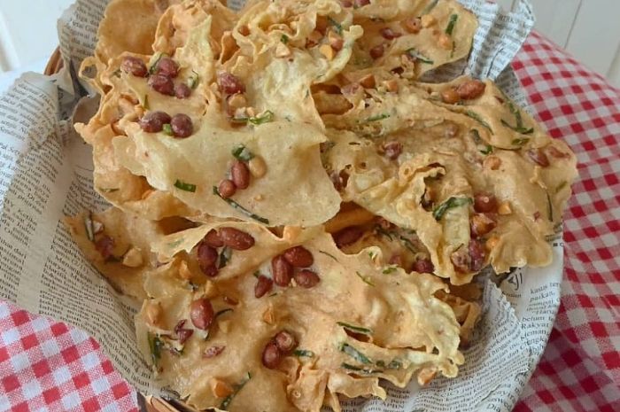 Resep Peyek Kacang 1/2 Kg Tepung Beras, Renyah Tidak Keras!