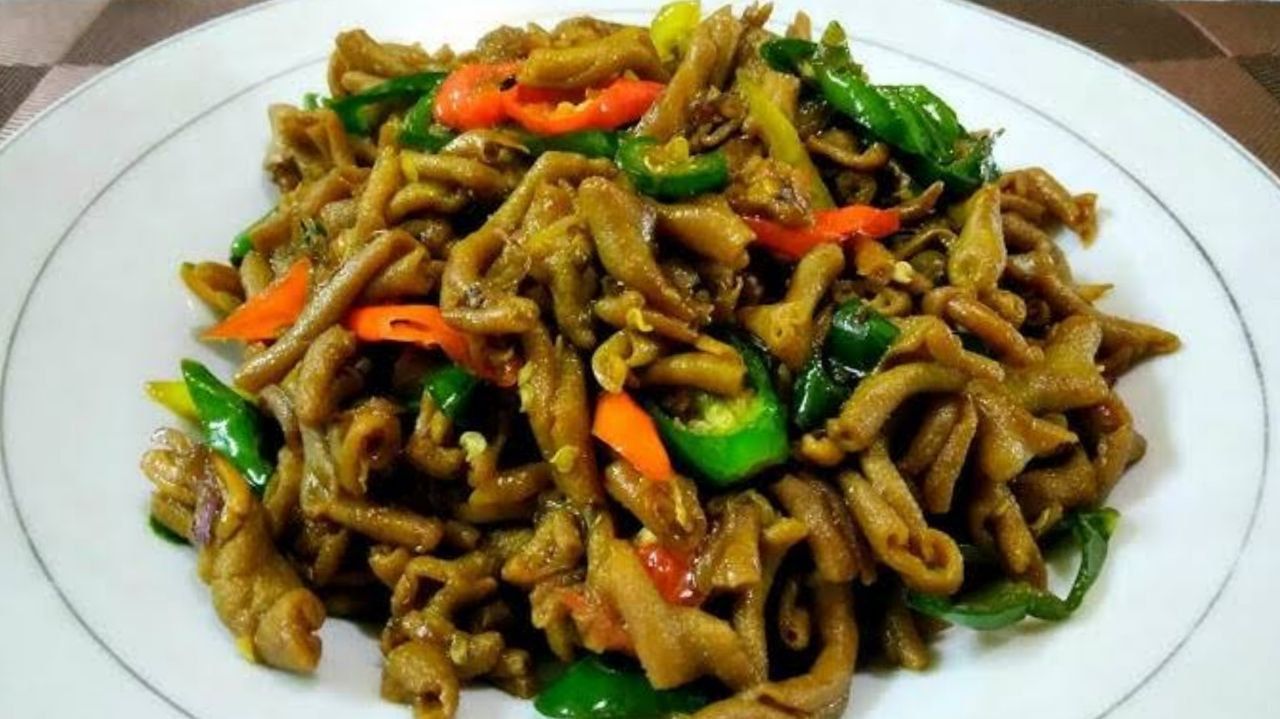 Resep Tumis Usus Ayam Pedas Manis yang Lezat dan Mudah Dibuat
