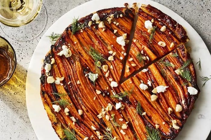 Tarte Tatin Wortel Karamel dengan Jahe, Tart Sayuran Rasa Bintang Lima!