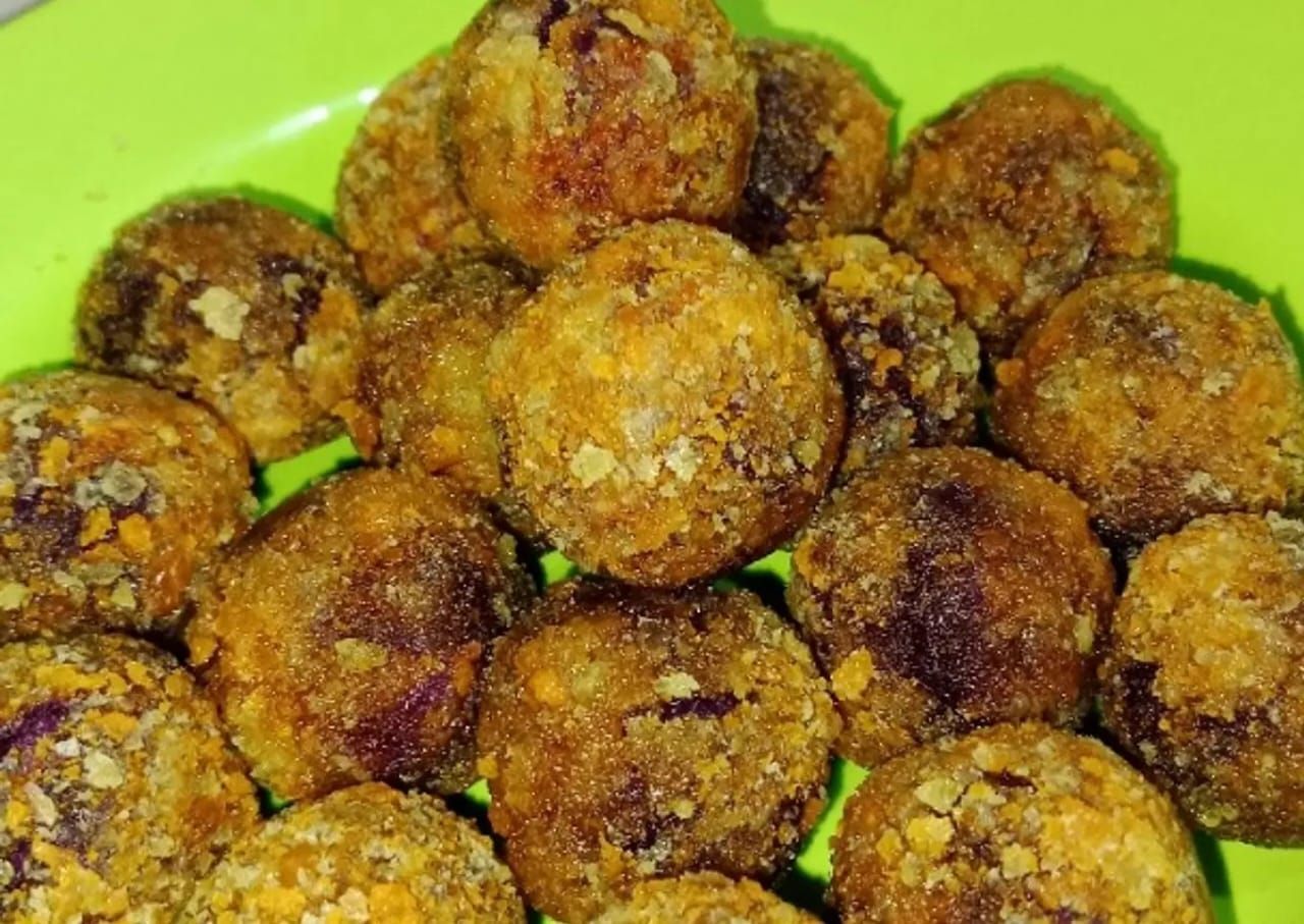 Resep Bola-Bola Ubi Lembut, Camilan Manis Gurih yang Super Gampang Dibuat