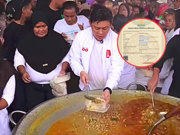 Bobon Santoso Resmi Daftarkan Hak Cipta Konten Masak Besar di Media Sosial