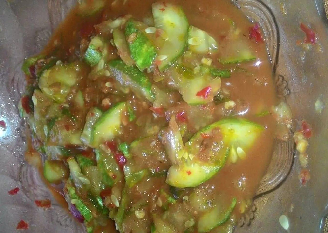 Segarnya Aruk-aruk Timun, Acar Khas Muaro Jambi yang Wajib Kamu Coba!