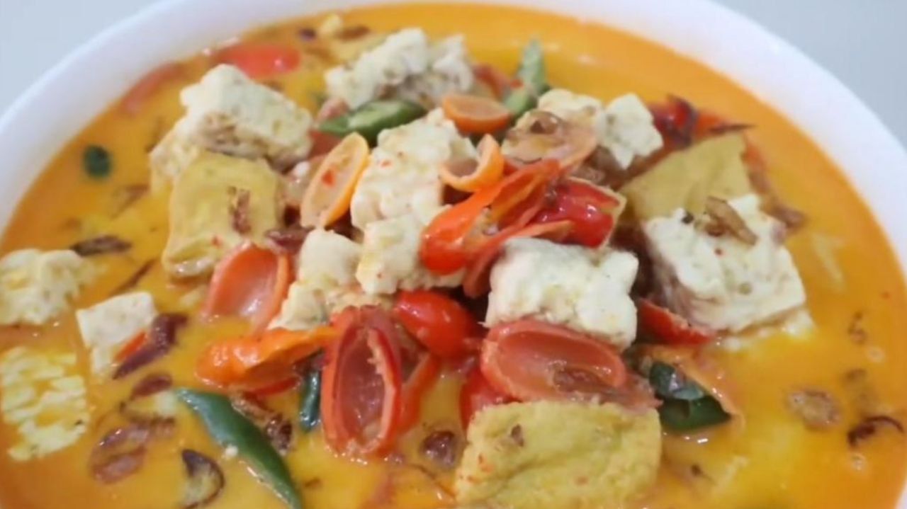 Resep Kulit Melinjo Kuah Santan Tahu Tempe, Enak dan Mudah Dibuat