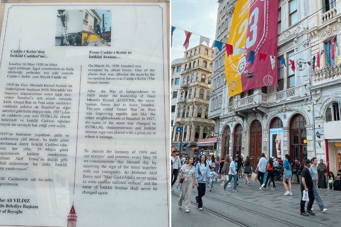 Jalan Istiklal, Destinasi Wisata Terpopuler di Istanbul yang Harus Dikunjungi