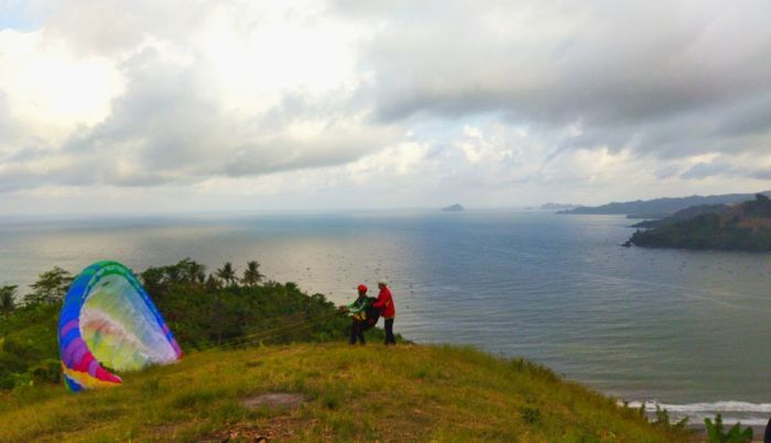 Memacu Adrenalin di Spot Paralayang Pertama Kabupaten Tulungagung, Seru Bikin Jantungan