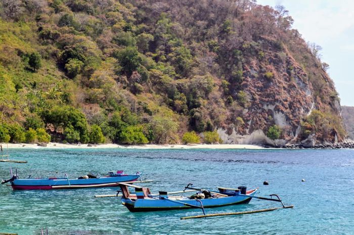 Pesona Pantai Batu Putih Alor NTT, Berikan Panorama Menakjubkan dari Tebing-tebing dan Laut Biru
