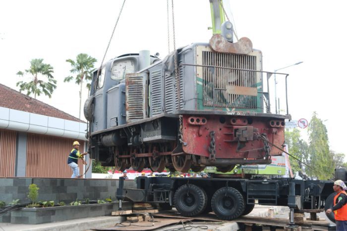 Jember Punya Monumen Baru Lokomotif, Didatangkan Jauh-jauh dari Cilacap