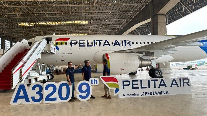 Dukung Pariwisata Indonesia, Pelita Air Terbangkan Pesawat Airbus A320