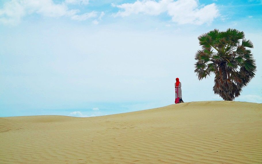Terpukau dengan Kawasan Oetune, Destinasi Wisata Gurun Pasir Ala Indonesia di NTT