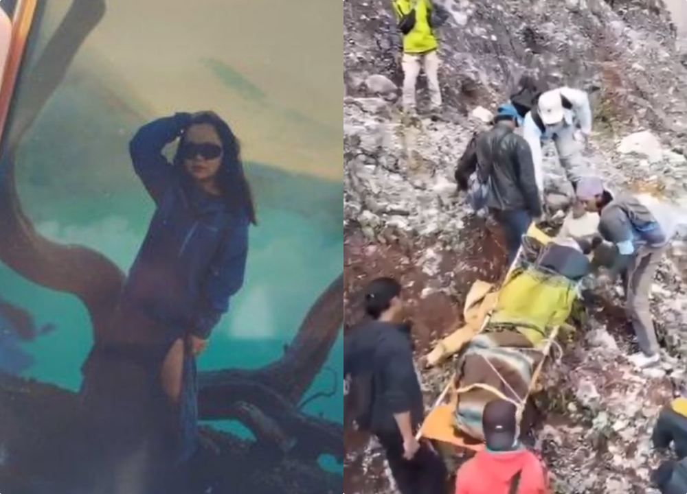 Nahas! Gegara Rok, WNA China Tewas Terjatuh Saat Berfoto di Kawah Ijen