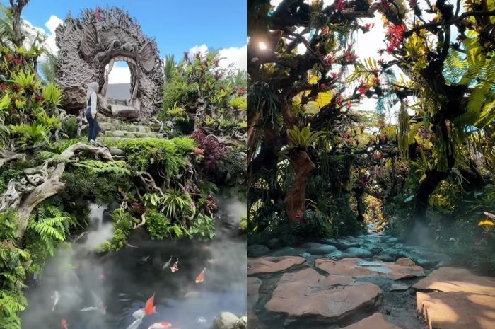Sari Timbul Glass Factory, Taman Ajaib Ala Negeri Dongeng di Bali
