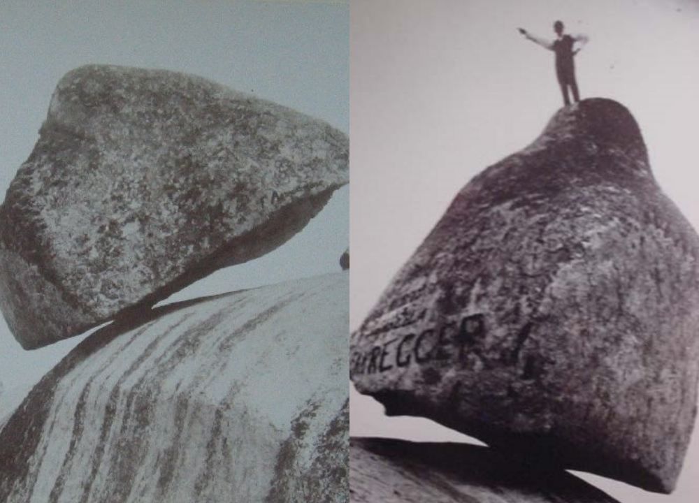 Sejarah dan Lokasi Piedra Movediza, Si Batu Miring di Argentina yang Berdiri Dalam Posisi Miring di Ujung Bukit