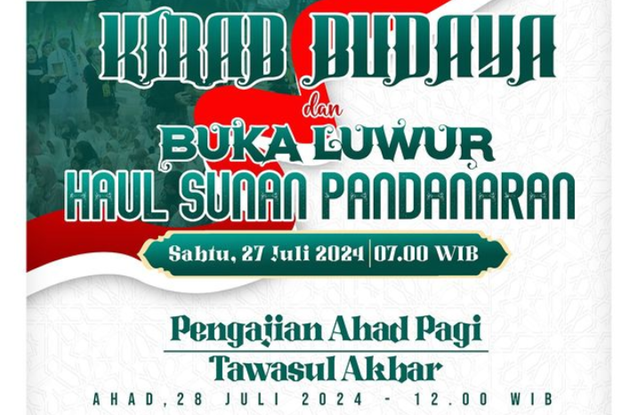 Kota Semarang Gelar Kirab Budaya dan Buka Luwur Spesial Haul Sunan Pandanaran