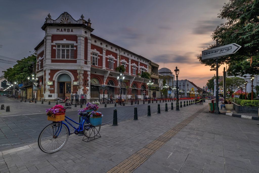 Kota Lama Semarang dengan Perpaduan Unik Masa Lalu dan Kini