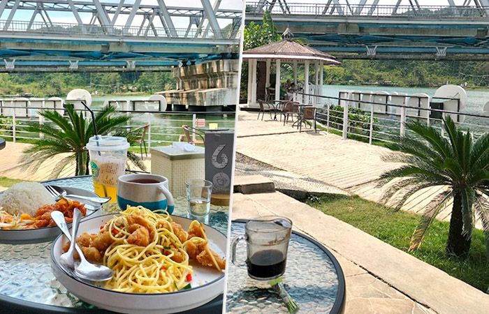 Nikmati Momen Santai dengan Pemandangan Sungai dan Rel Kereta di Cafe Serayu Banyumas