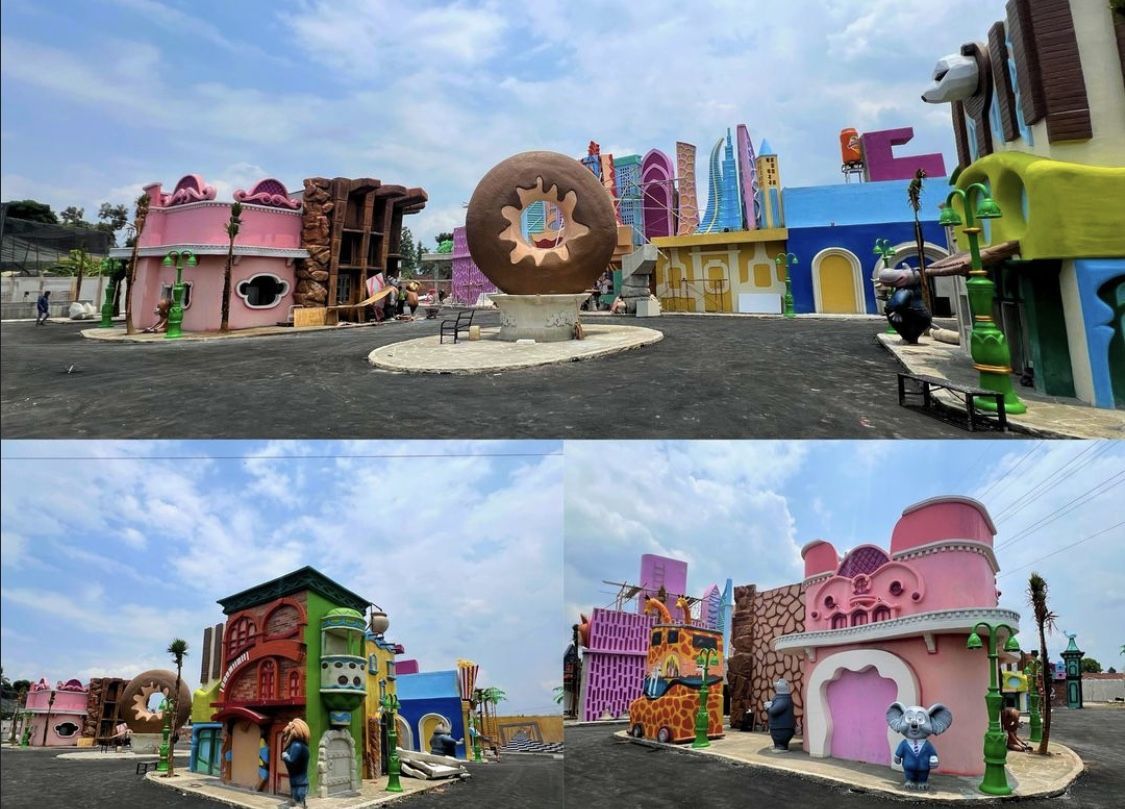 Ibarbo Park, Destinasi Kota Kartun Pertama di Jogja yang Seru dan Unik