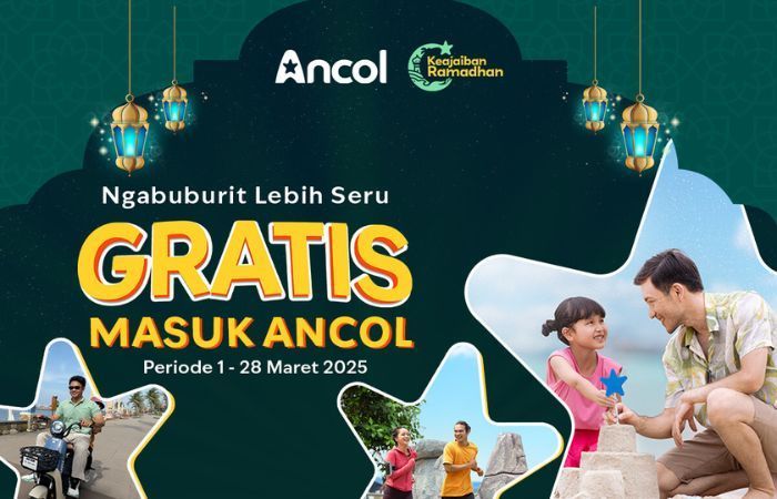 Masuk Ancol Gratis Selama Ramadhan 2025, Ini Rekomendasi Kegiatan Seru yang Bisa Dilakukan 