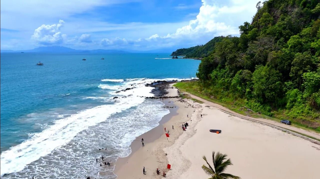 Lagi Viral! Pantai Rio by The Beach di Lampung Jadi Tempat Wisata yang Instagramable