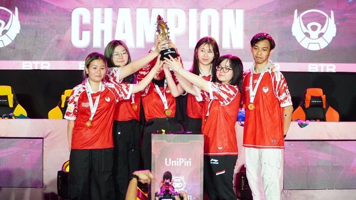 Pastikan Jadi Tim MLBB Ladies Terkuat, BTR Era Kembali Juara UniPin Ladies Series
