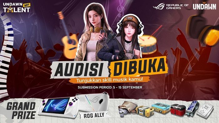 Kenalkan Role Troubador, Garena Gelar Kompetisi Musik In-game di Undawn