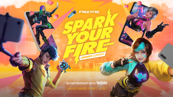Free Fire Buka Lomba Konten Spark Your Fire di YouTube, Berhadiah Total Rp21,5 Miliar!