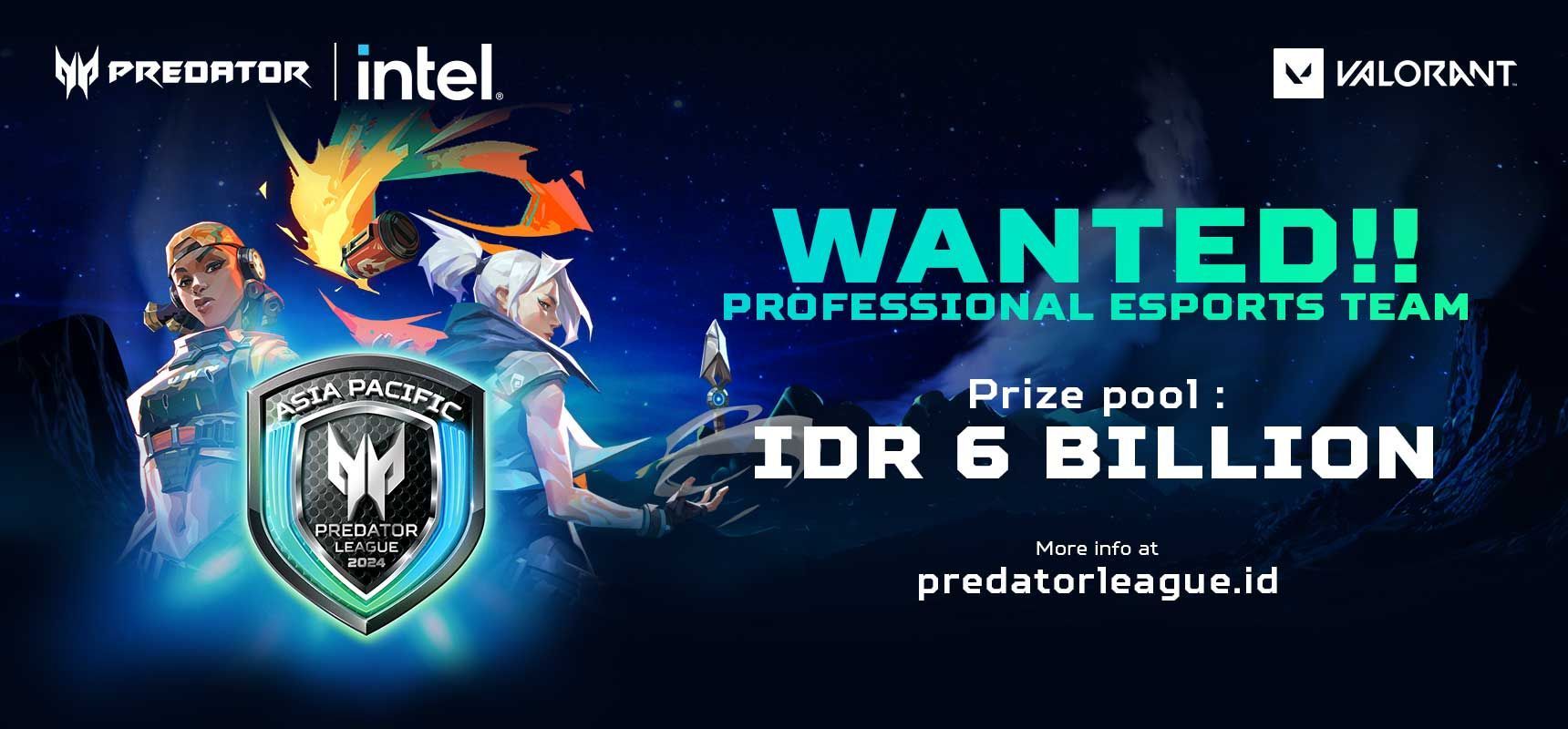 Acer Cari Tim Valorant Terbaik untuk Wakili Indonesia di Grand Final APAC Predator League 2024