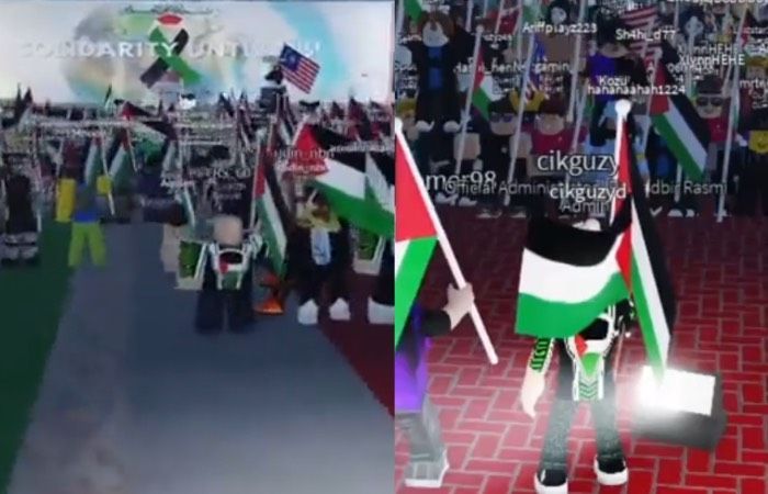 Kreatif dan Keren! Para Bocil Ini Berikan Dukungan Untuk Palestina Melalui Roblox