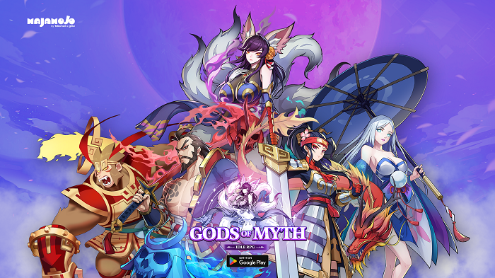 Majamojo Rilis Gods of Myth, Game Terbaru Idle-RPG yang Angkat Mitologi Dunia Futuristik