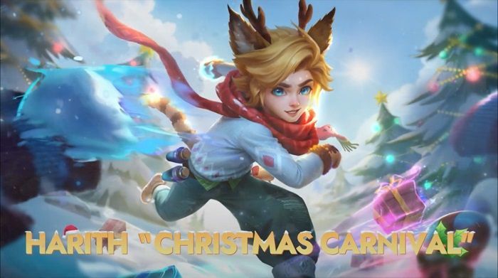 Rayakan Natal Bersama Skin Mobile Legends Harith, Christmas Carnival