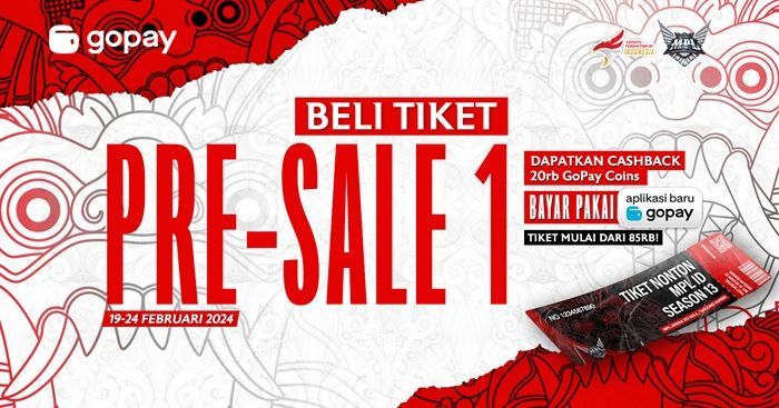 Tiket MPL Indonesia Season 13 Resmi Dijual, Ada Diskon dan Cashback!