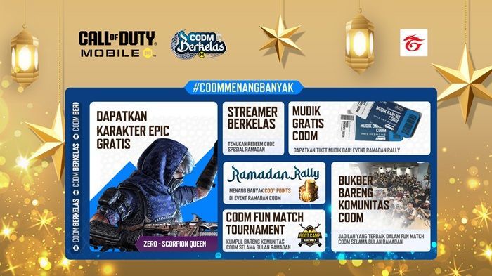 Sambut Ramadan 2024, Garena CODM Indonesia Bagi-Bagi Mudik Gratis