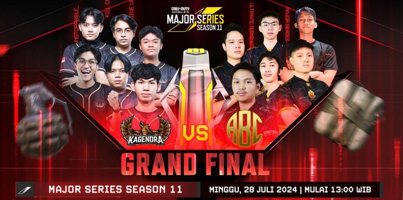 Duel Panas Kagendra vs ABC Esports di Final CODM Major Series 11, Siapa yang akan Jadi Juara?