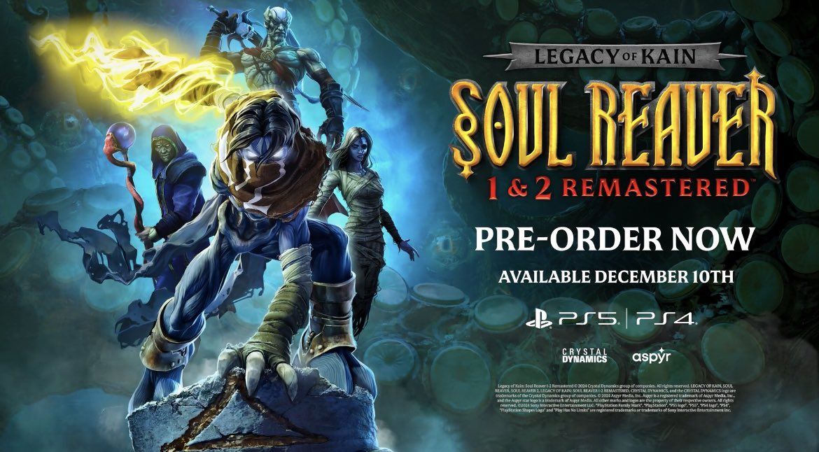 Legacy of Kain: Soul Reaver 1-2 Remastered Bocor di PlayStation Store Sebelum Siaran State of Play
