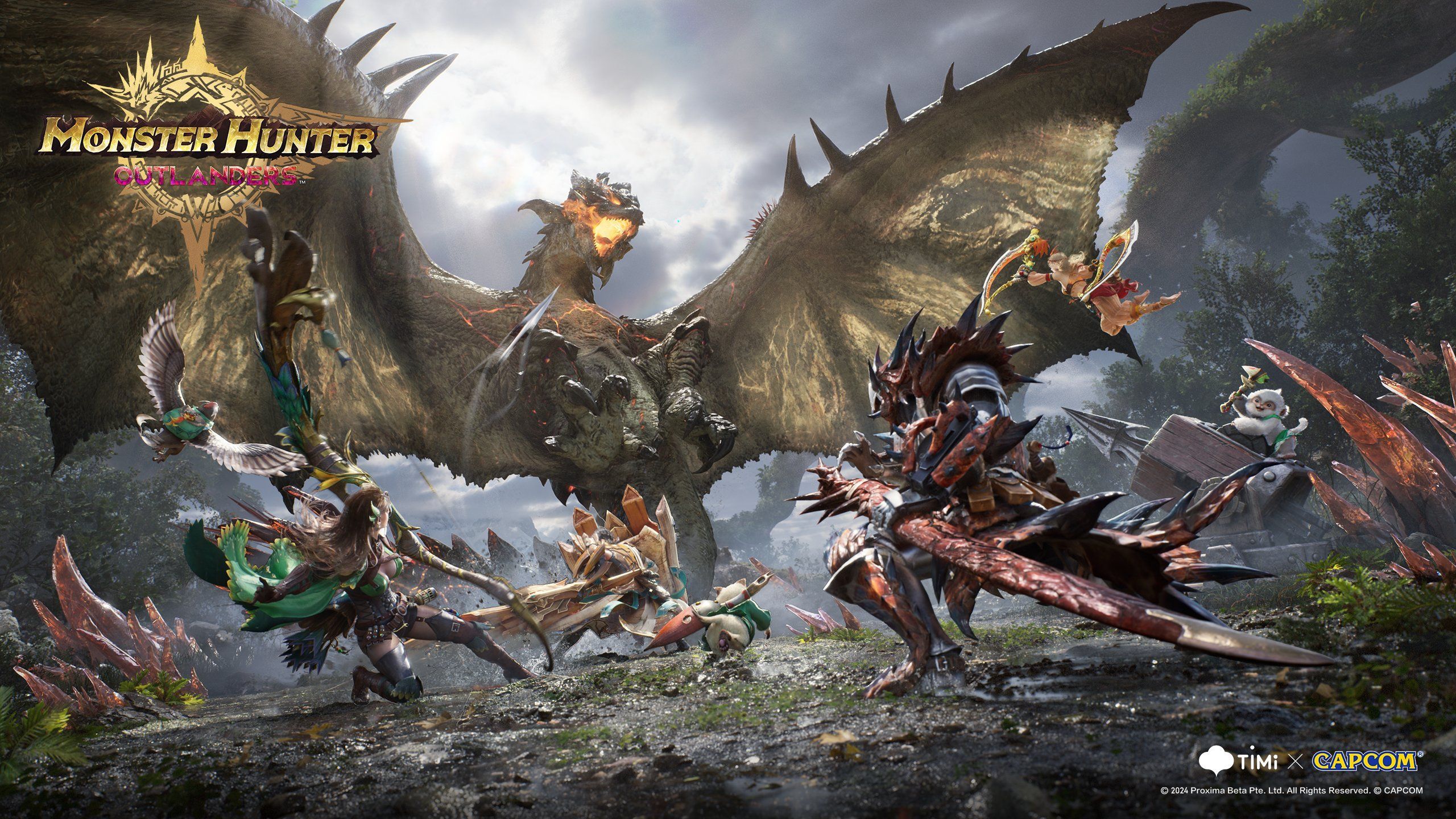 Monster Hunter Outlanders: Capcom dan TiMi Studio Bawa Pengalaman Berburu Ikonik ke Mobile dengan Dunia Terbuka dan Multiplayer